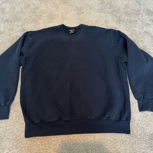 Vintage Soffe Crewneck Sweatshirt Men XXL Blue Heavy Cotton Blank USA 90s